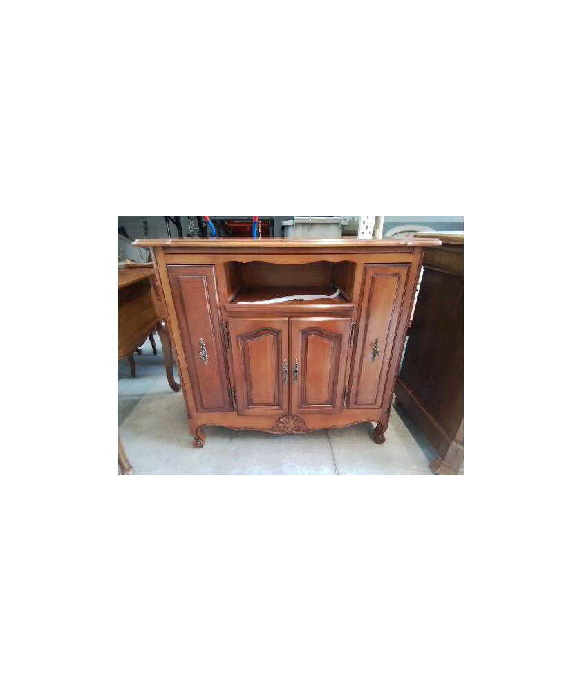 MEUBLE TV EN MERISIER