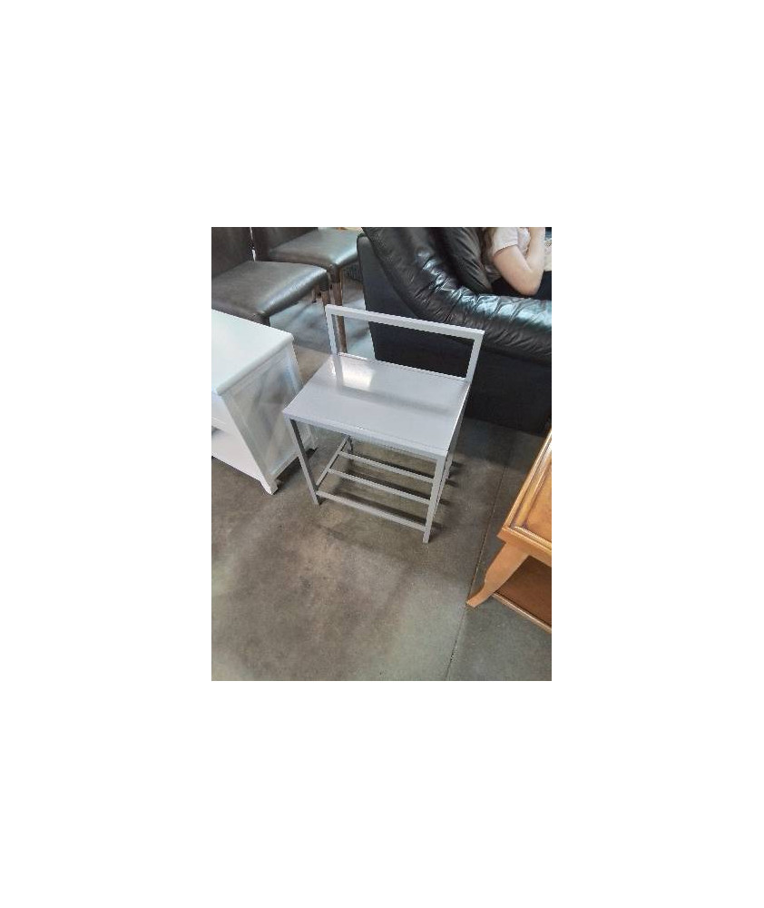 CHEVET MÉTAL GRIS