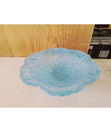 SOUCOUPE DE LUSTRE BLEU