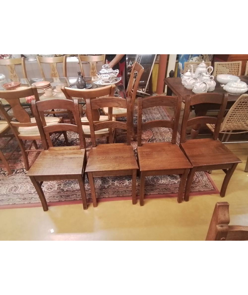 LOT DE 4 CHAISE DE HERVE 