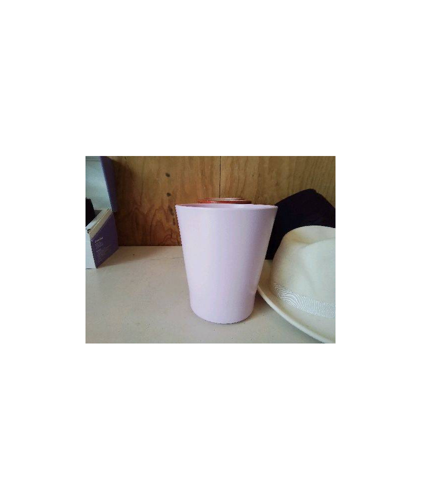 CACHE POT ROSE 