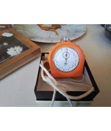 CHRONOMÈTRE VINTAGE ORANGE 