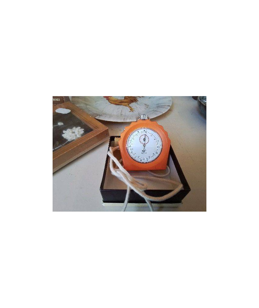 CHRONOMÈTRE VINTAGE ORANGE 