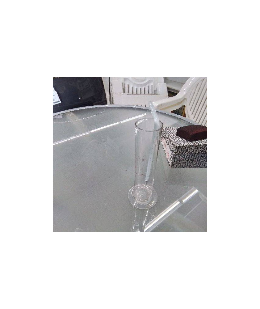 THERMOMETRE ALCOOL AVEC EPROUVETTE