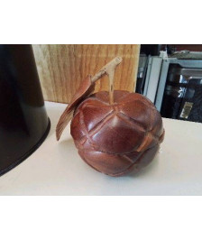 BOITE POMME EN BOIS 
