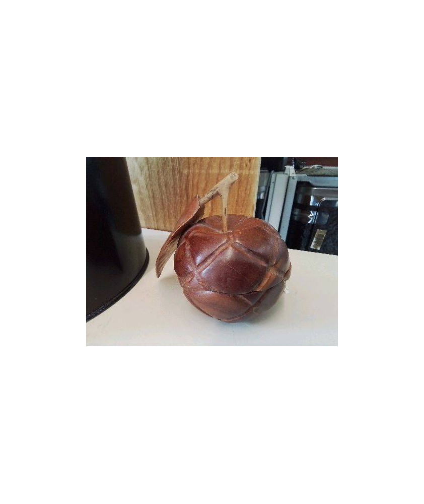 BOITE POMME EN BOIS 
