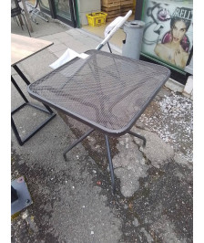 TABLE BISTROT METAL 60X60
