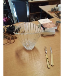 VASE CRISTAL CONIQUE 