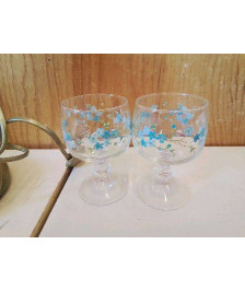VERRE MYOSOTIS 