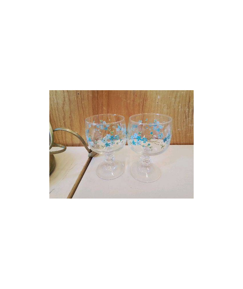 VERRE MYOSOTIS 