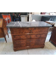 COMMODE  MARBRE NOIRE