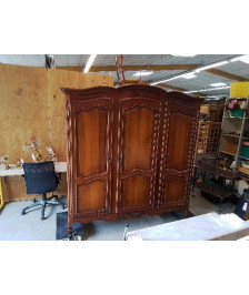 ARMOIRE 3 PORTES STYLE LOUIS PHILIPPE 