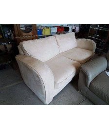 CANAPÉ MICRO FIBRE 2/3 CREME 