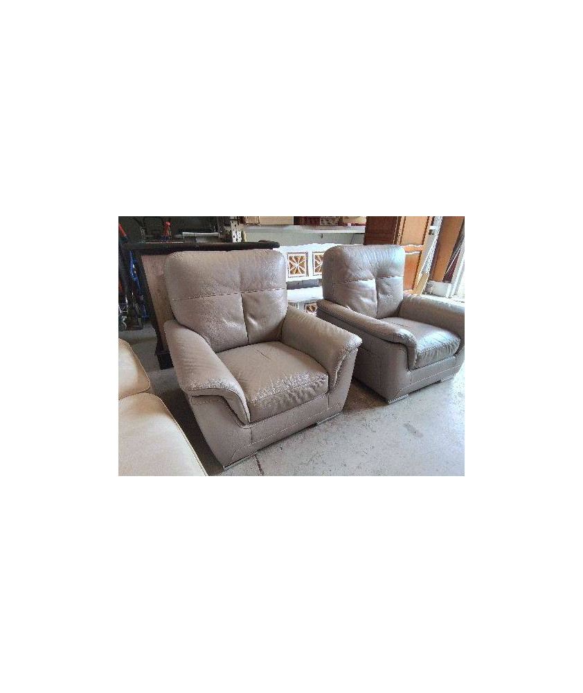 FAUTEUIL CUIR 
