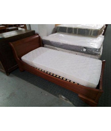 LIT 1 PLACE EN MERISIER STYLE LOUIS PHILIPPE 90X190 CM