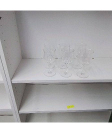 LOT DE 6 VERRES BACCARAT