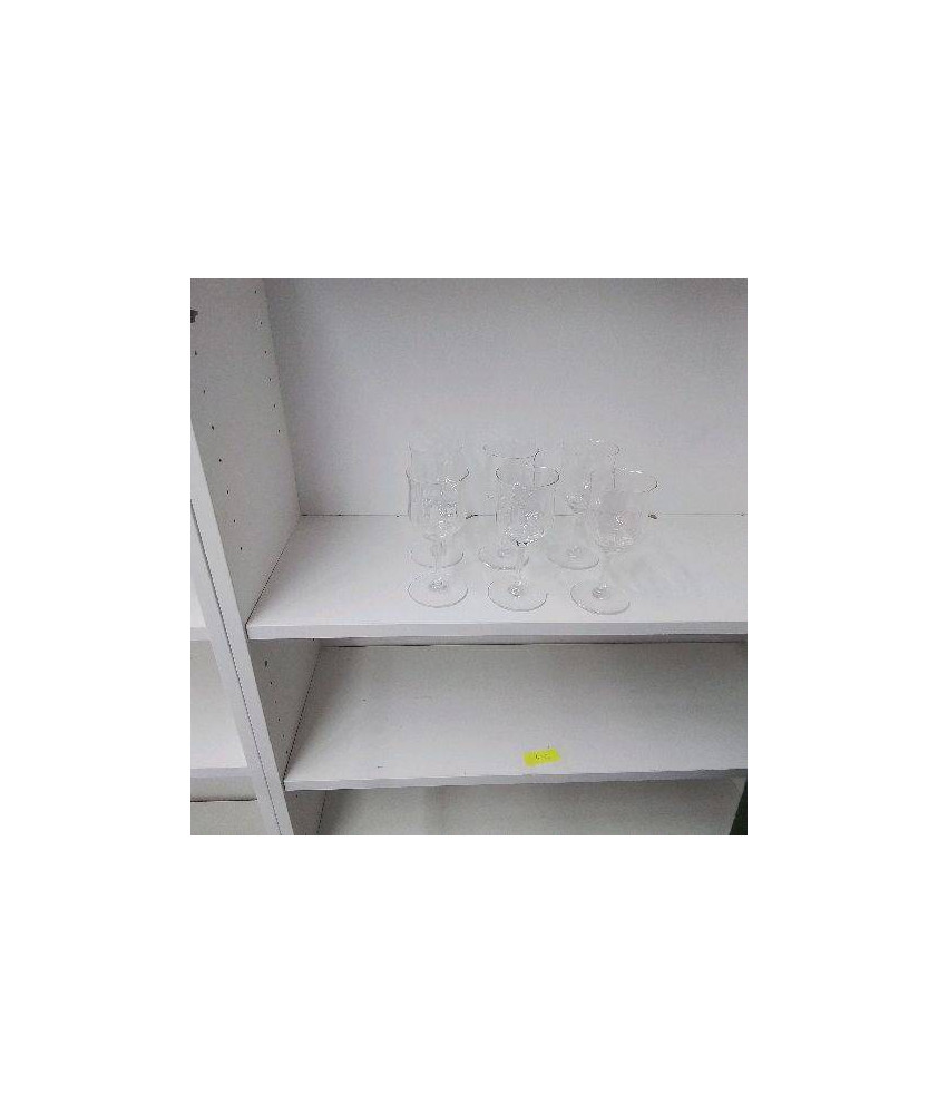 LOT DE 6 VERRES BACCARAT