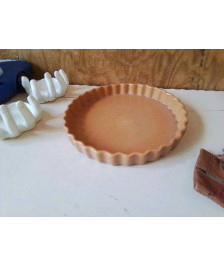 PLAT A TARTE EN GRES EMILLE HENRY