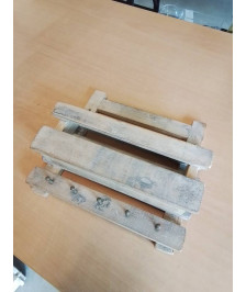 ÉTAGÈRE MURALE  BOIS NATUREL 