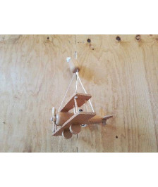 SUSPENSION AVION EN BOIS