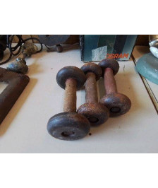 TRIO HALTÈRES ANCIEN 