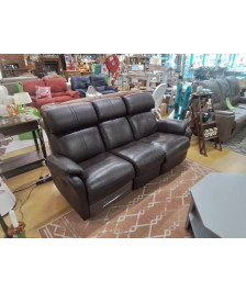 SALON 3 PLACES RELAX MANUELS CUIR 