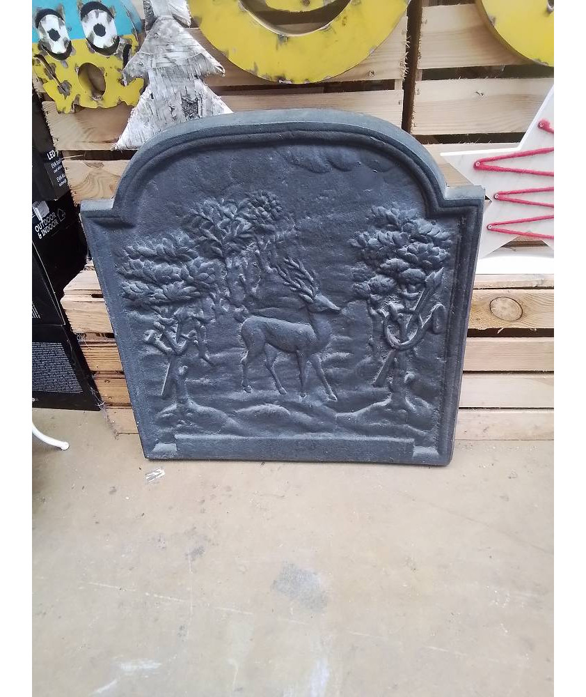 DECORATION PLAQUE FONTE 