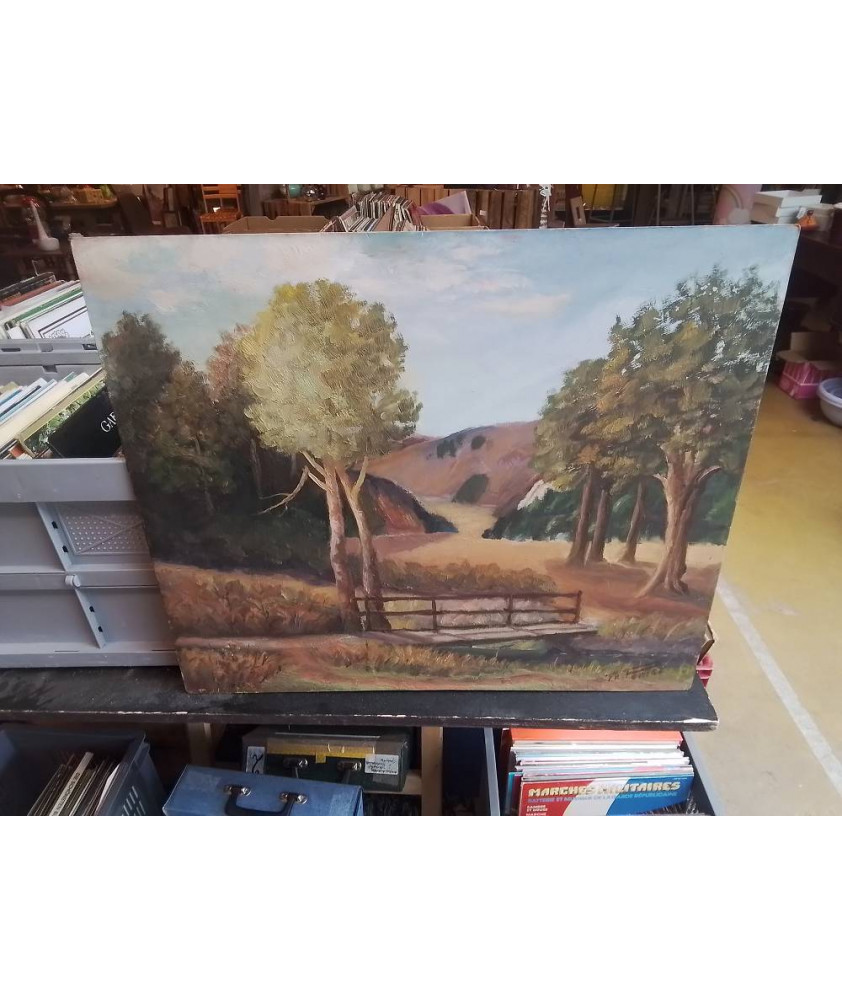 PEINTURE SIGNEE 60X50
