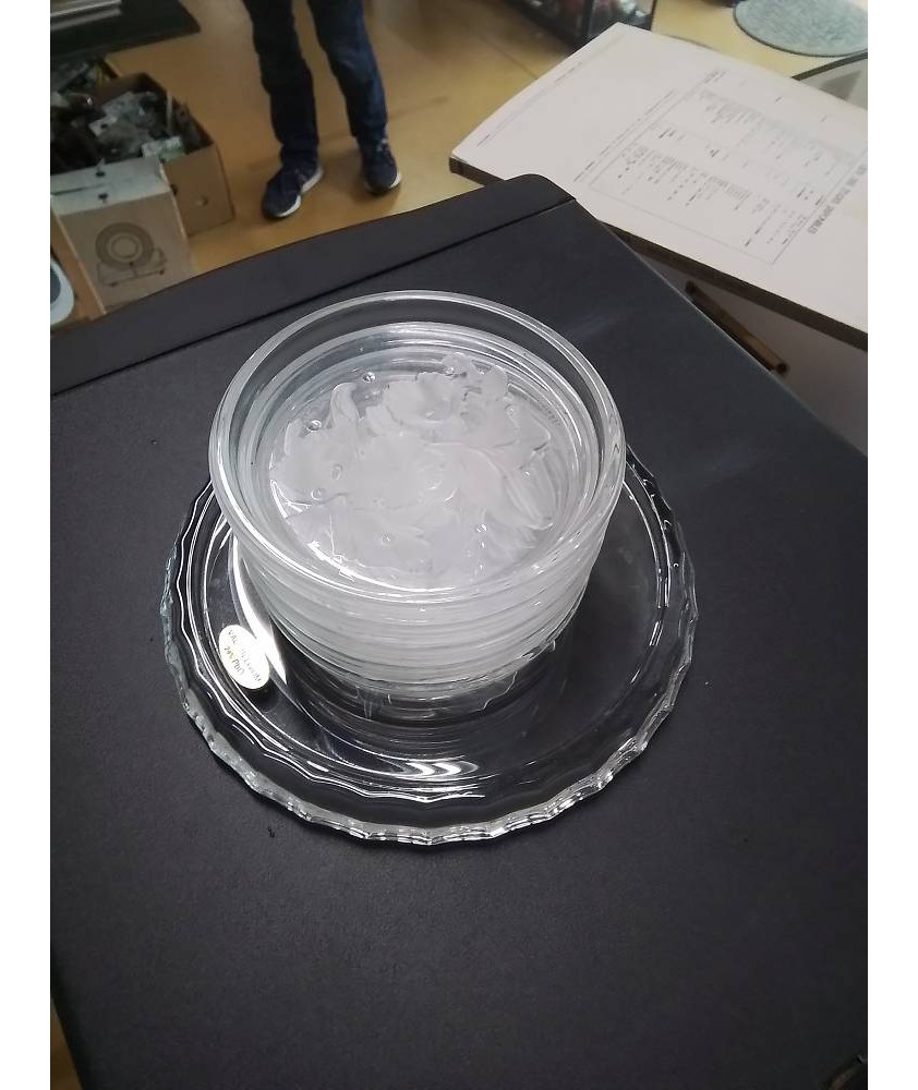 SOUS VERRE EN CRISTAL 