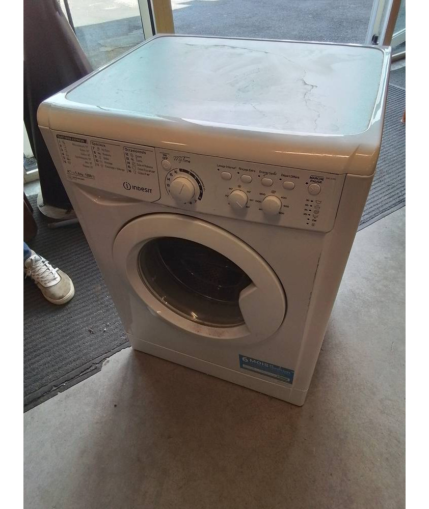 LAVE LINGE A HUBLOT INDESIT EWC61252 1200 TR/MIN 6KG