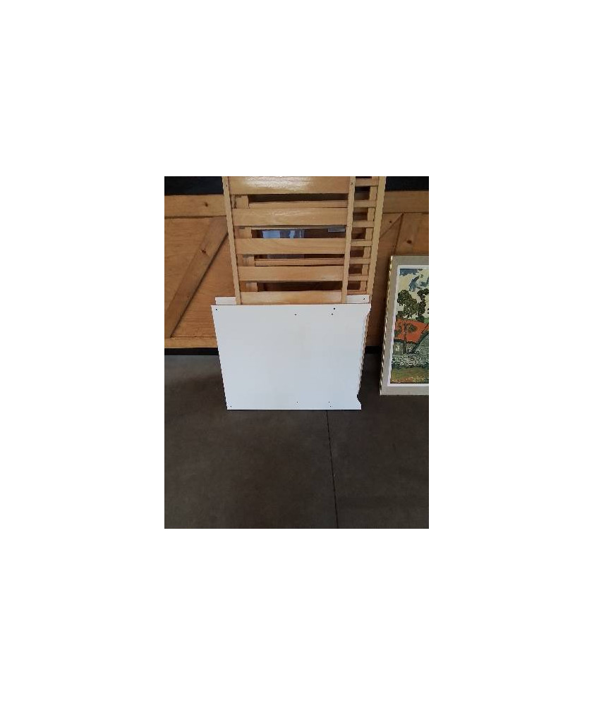 LIT BÉBÉ BOIS CLAIR A BARREAUX 60X120