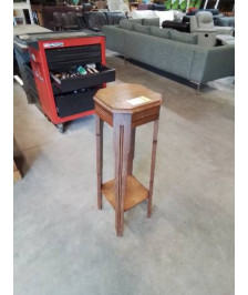 SELLETTE HEXAGONALE BOIS ANNÉES 40