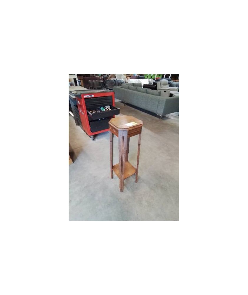 SELLETTE HEXAGONALE BOIS ANNÉES 40
