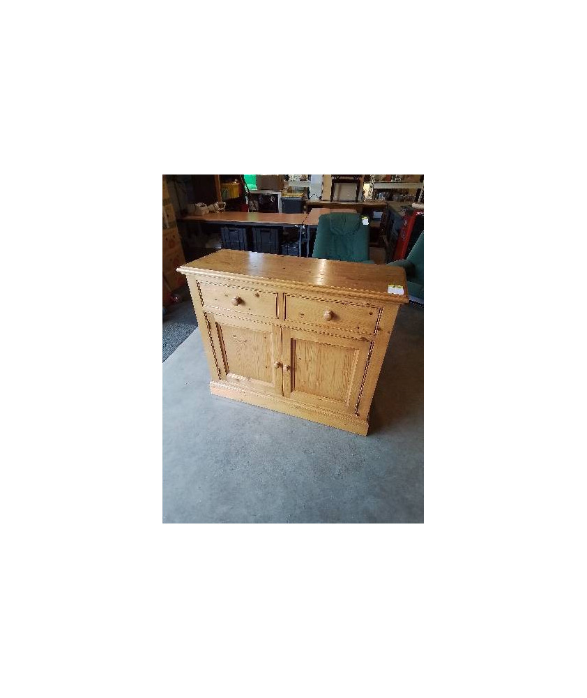 BUFFET PIN INTERIOR’S 2 TIROIRS 2 PORTES