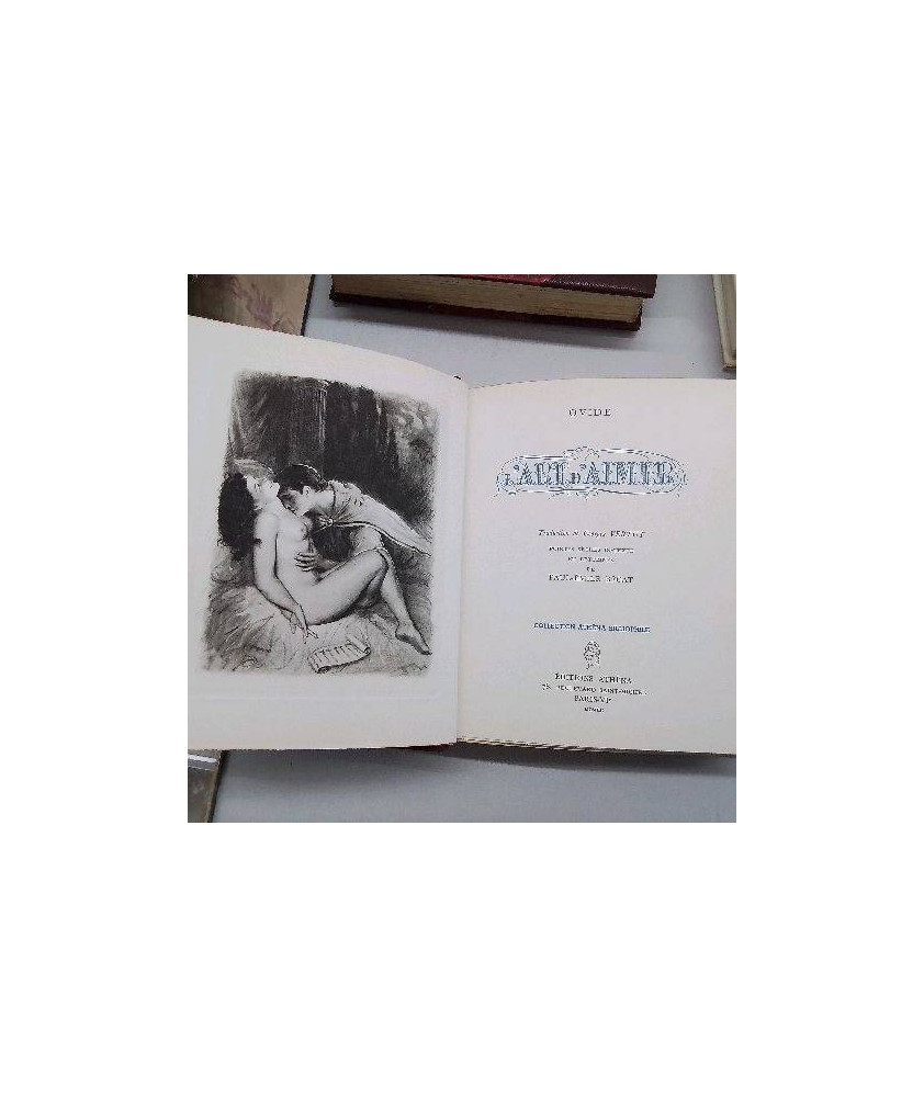 LIVRE OVIDE L’ART D’AIMER ILLUSTRATION DE P.E. BECAT
