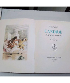 LIVRE CANDIDE ILLUSTRÉ PAR RAOUL SERRES