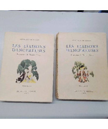 LIVRE LIAISONS DANGEREUSES ILLUSTRATIONS DE MAURICE LEROY LA PAIRE