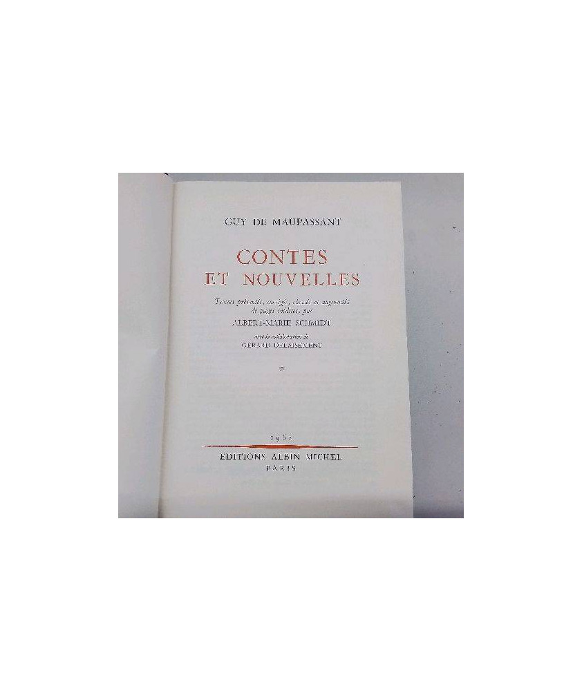LIVRE MAUPASSANT LES 3
