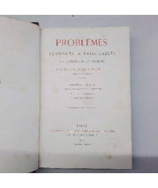 PROBLEMES PLAISANTS ET DELECTAS