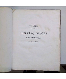 LES CINQ ORDRES