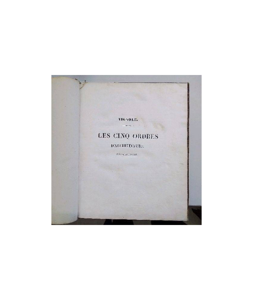 LES CINQ ORDRES