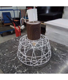 SUSPENSION MODERNE BLANCHE 