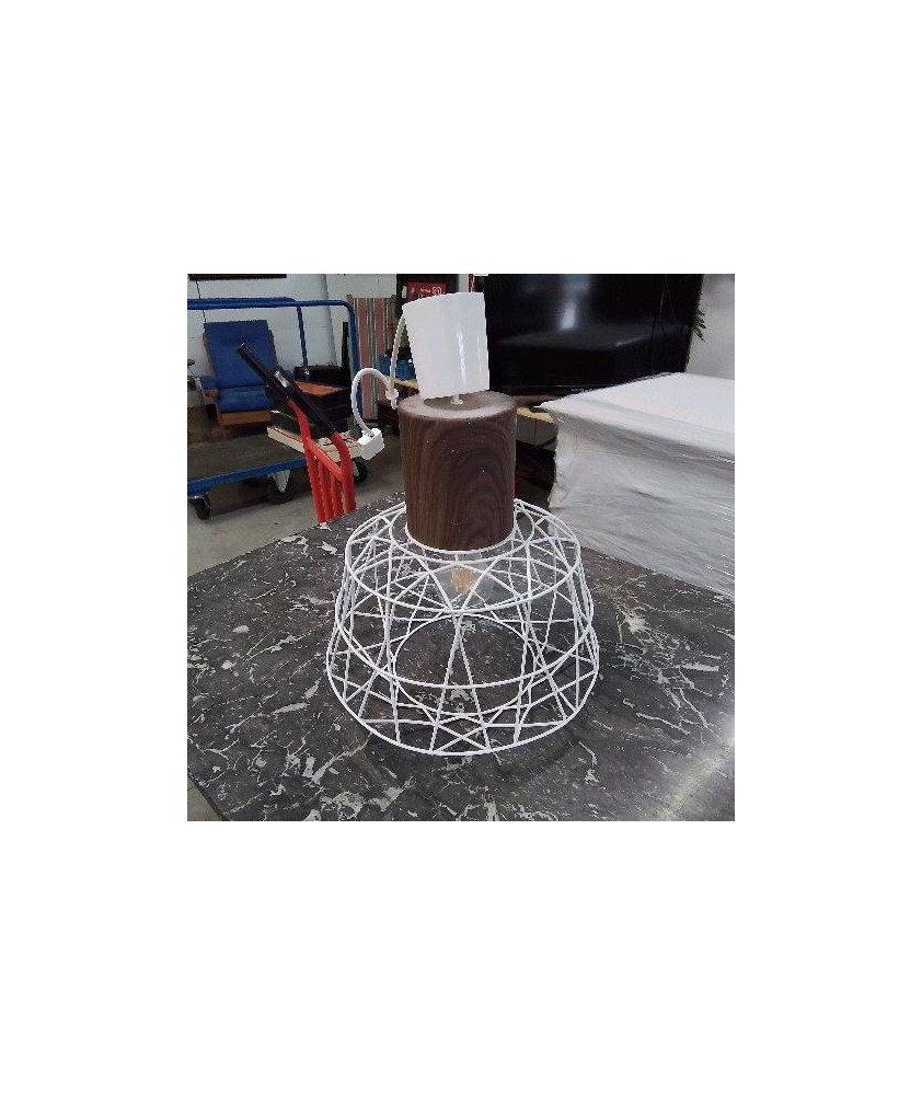 SUSPENSION MODERNE BLANCHE 