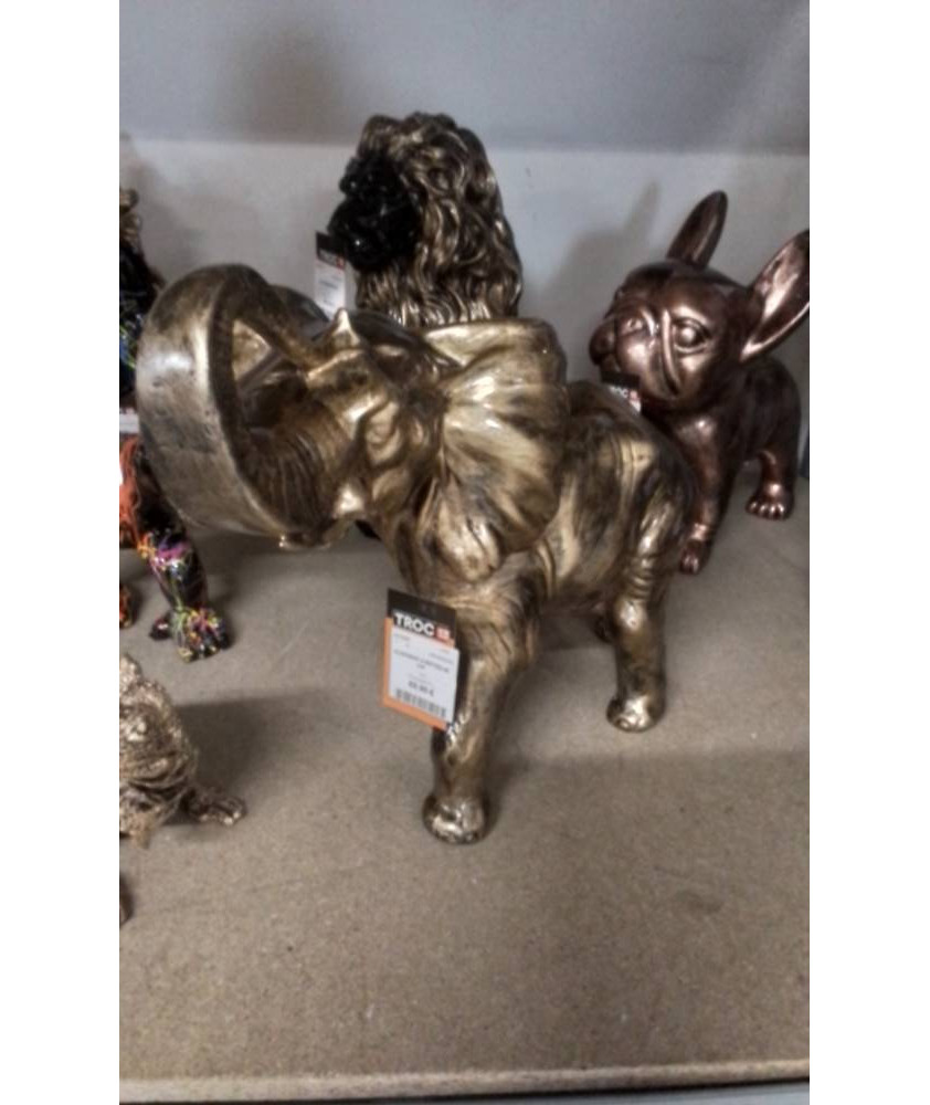 ELEPHANT 4 PATTES 40 CM