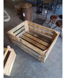 CAISSE RECTANGULAIRE BOIS CLAIR 