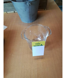 SEAU A GLACE CRISTAL D’ARQUES AUX EPIS DE BLÉ 