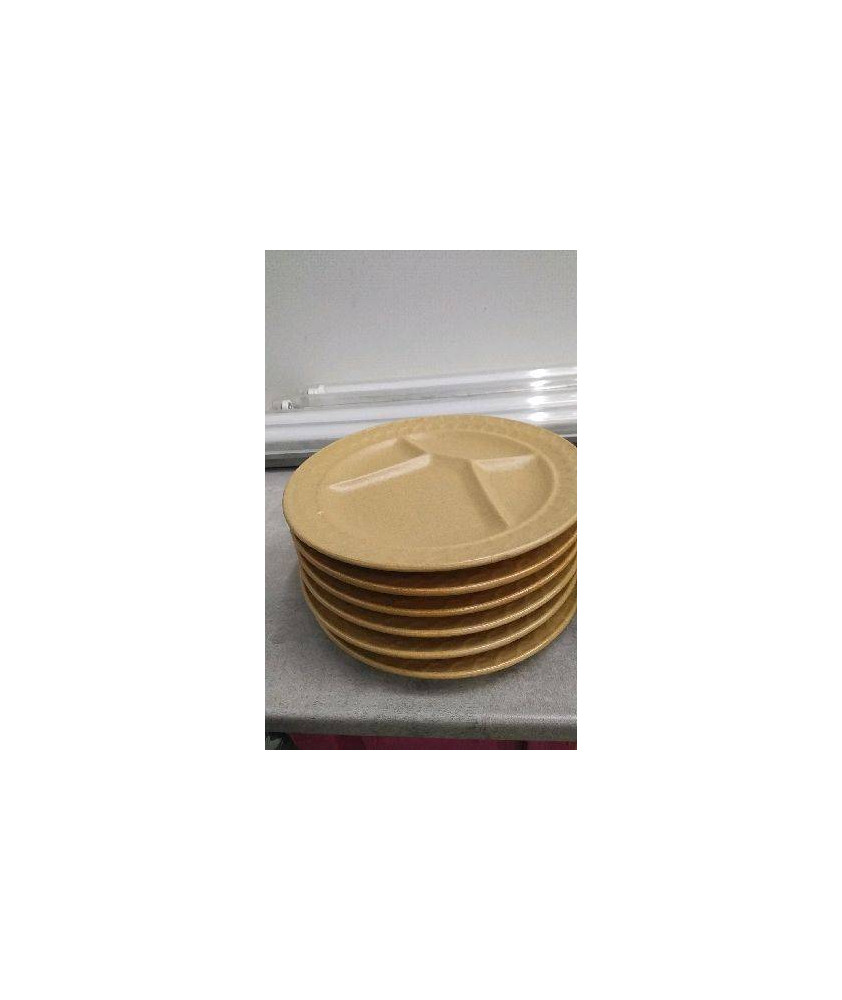 ASSIETTE A FONDUE GRES  X6 