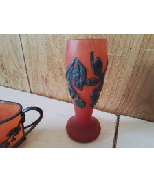 VASE EN PATE DE VERRE
