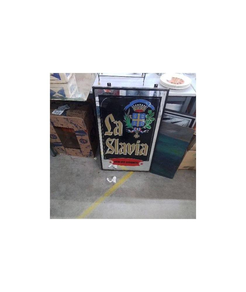 PLAQUE PUBLICITAIRE BIÈRE 