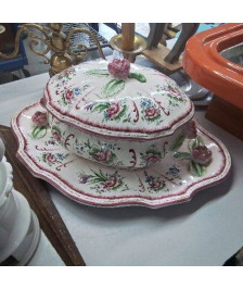 SOUPIERE DECOR FLEURS